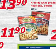 Pražené arašídy Ensa
