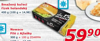 Řízek kuřecí holandský smažený mražený Vodňanské kuře