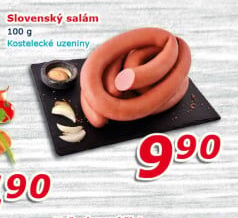 Salám slovenský točený Kostelecké uzeniny