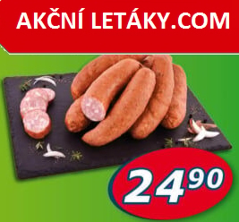 Šunková klobása s nivou Kostelecké uzeniny