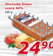 Sýr Eidam uzený 44% Jihočeský Madeta