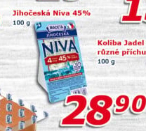 Sýr Niva Jihočeská 45% Madeta
