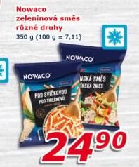 Zeleninová směs mražená Nowaco
