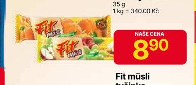 Fit müsli tyčinka
