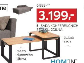 SADA KONFERENČNÍCH STOLKŮ