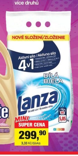 Lanza prací prášek