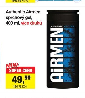 Authentic Airmen sprchový gel