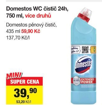 Čistič WC gelový Domestos