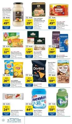 akční leták Tesco 23.7.2025-29.7.2025
