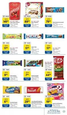 akční leták Tesco 23.7.2025-29.7.2025