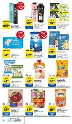 akční leták Tesco 23.7.2025-29.7.2025