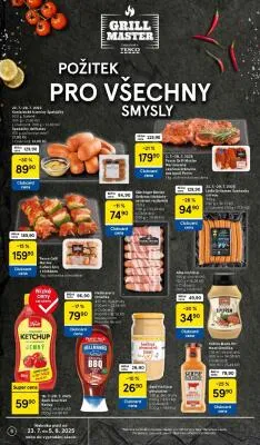 akční leták Tesco 23.7.2025-29.7.2025