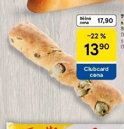 Tyčinka s olivami Castelvetrano