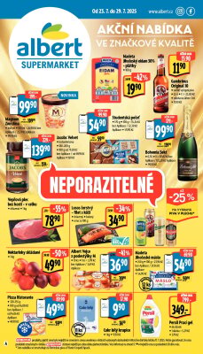 akční leták Albert 23.7.2025-29.7.2025