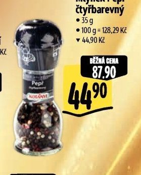Kotányi Mlýnek Pepř čtyřbarevný