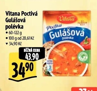 Vitana Poctivá Gulášová polévka