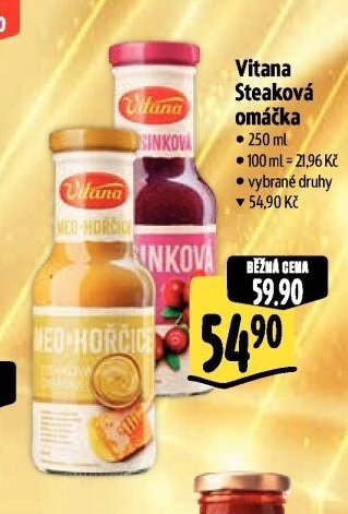 Vitana Steaková omáčka
