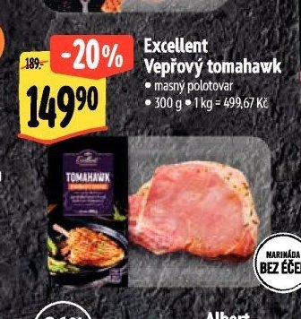 Excellent Vepřový tomahawk
