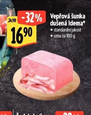Vepřová šunka dušená Idema