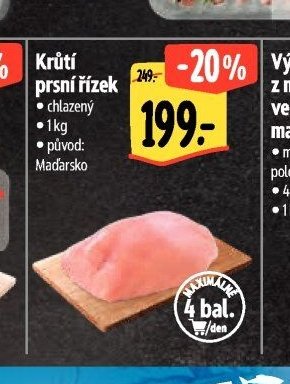 Krůtí prsní řízek