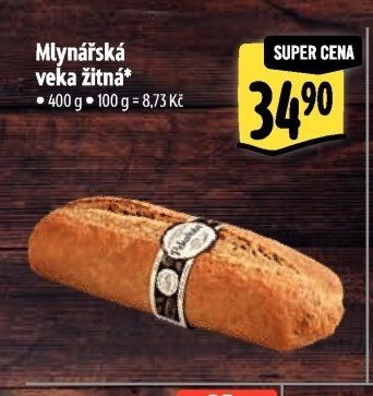 Mlynářská veka žitná