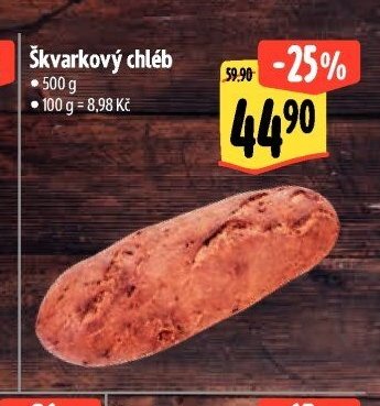 Škvarkový chléb