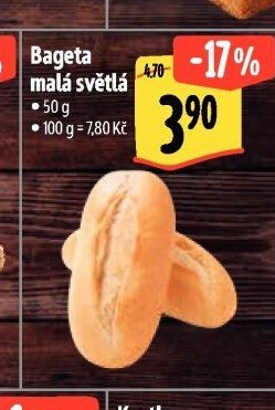 Bageta malá světlá