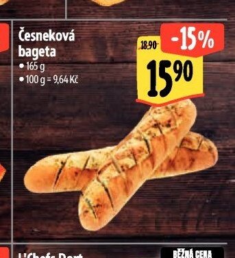 Česneková bageta