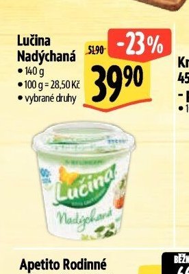 Lučina Nadýchaná 140g - Albert akcniletaky.com
