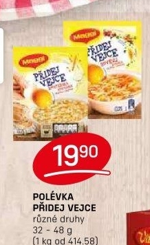 Instantní polévka Přidej vejce Maggi