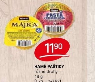 Paštiky Hamé