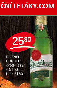 Pivo Pilsner Urquell