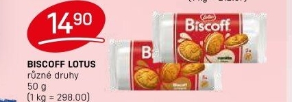 Sušenky sandwich Biscoff Lotus