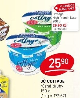 Sýr Cottage Jihočeský Madeta