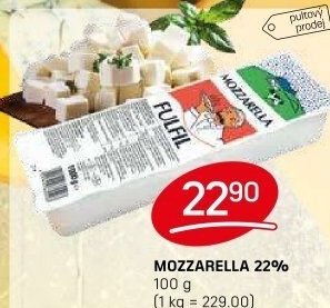 Sýr Mozzarella cihla Fulfil