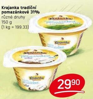 Tradiční pomazánkové Krajanka