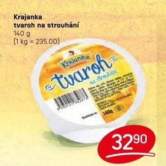 Tvaroh na strouhání Krajanka
