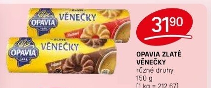 Věnečky Zlaté Opavia
