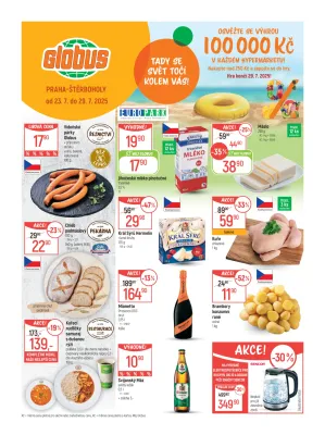 akční leták Globus 23.7.2025-29.7.2025