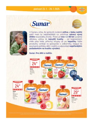 akční leták Globus 23.7.2025-29.7.2025