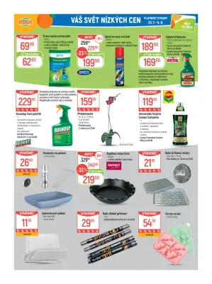 akční leták Globus 23.7.2025-29.7.2025