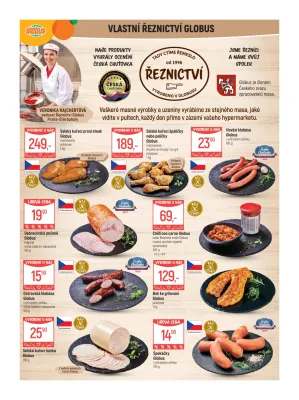akční leták Globus 23.7.2025-29.7.2025