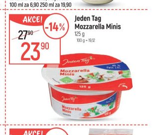 Jeden Tag Mozzarella Minis 125 g