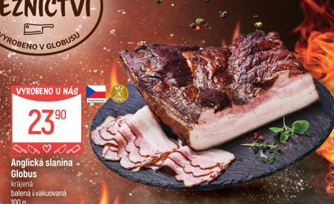 Anglická slanina Globus