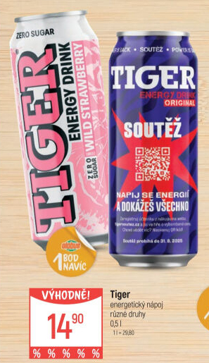 Energetický nápoj Tiger