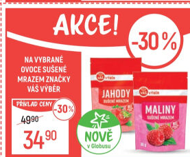 Jahody sušené mrazem Váš Výběr