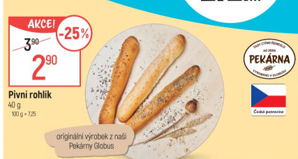 Pivní rohlík