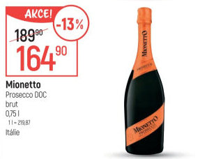 Prosecco Brut DOC Mionetto