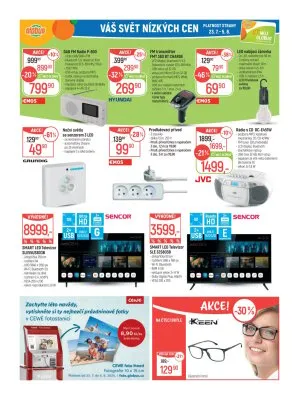akční leták Globus 23.7.2025-29.7.2025