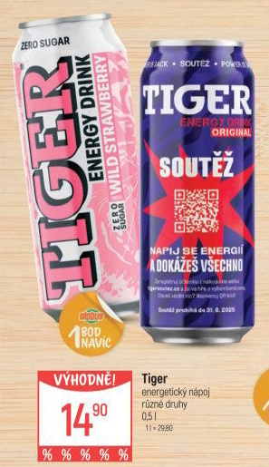 Energetický nápoj Tiger